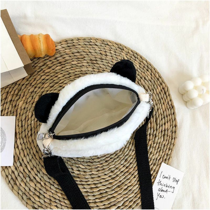 Túi đeo chéo Ulzzang bé gấu trúc dễ thương, cute