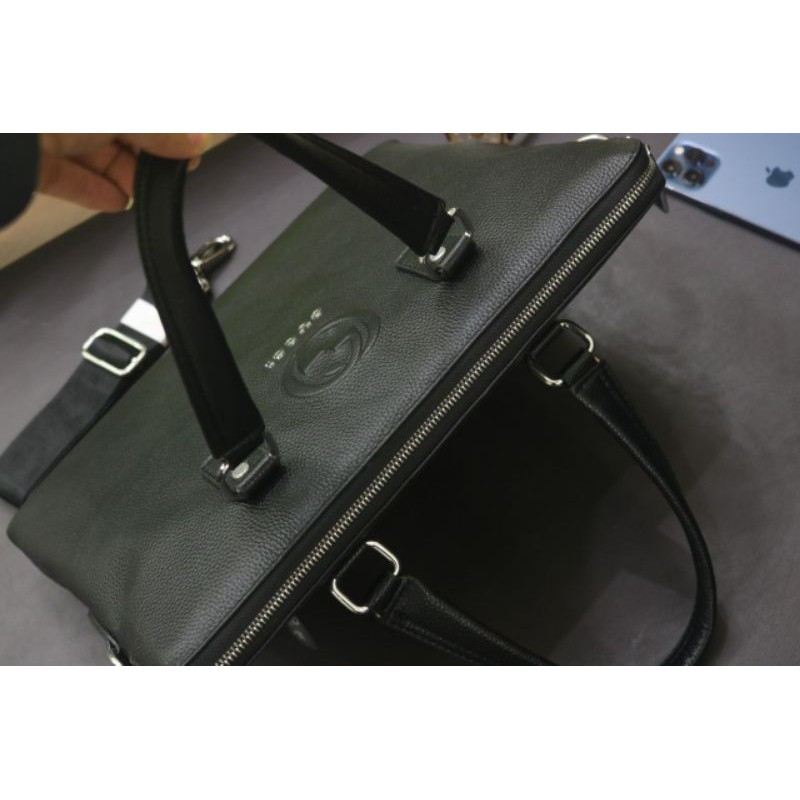 Túi nam công sở da mềm sz38cm tiện dụng | BigBuy360 - bigbuy360.vn