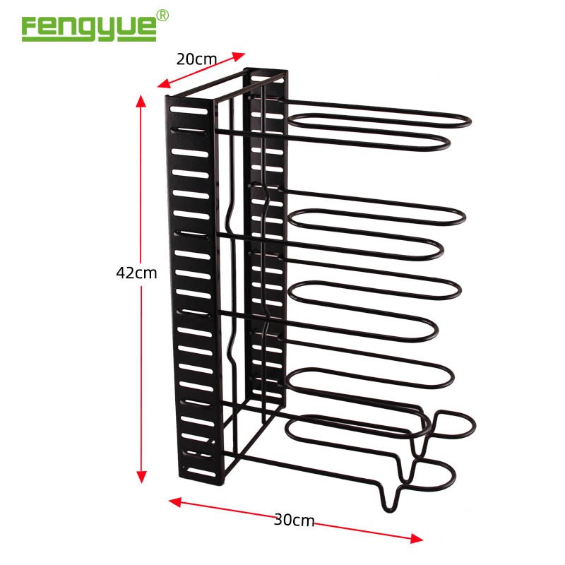 Kệ Đa Tầng Để Xoong Chảo Giúp Căn Bếp Gọn Gàng Ngăn Nắp.