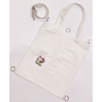 Túi Vải Tote Kiêm Balo tfboys TBL6 trần tình lệnh MDZS tiêu chiến vương nhất bác Cbiz