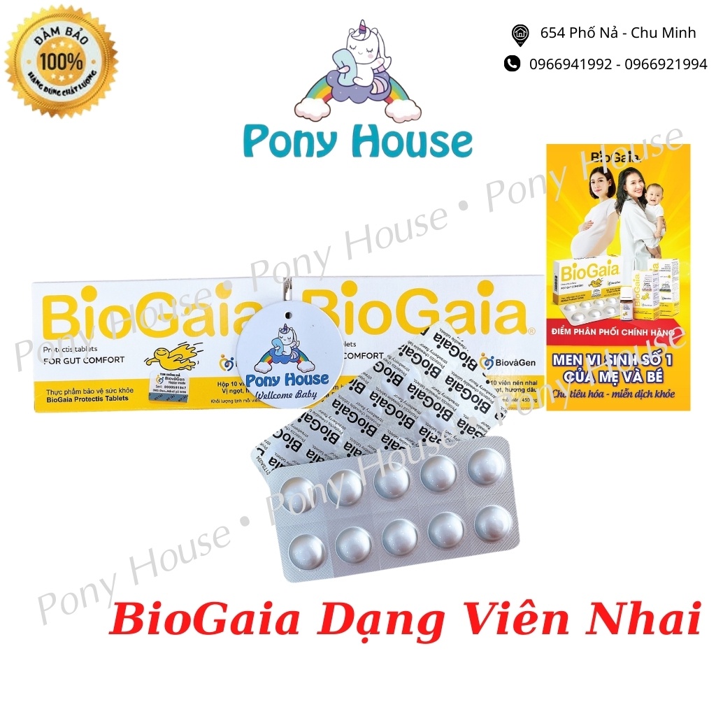 Men Vi Sinh Biogaia Protectis Drops 5ml - Men Kết Hợp D3 - Hộp 10 Viên Nhai Cho Bé Từ Sơ Sinh Date 2023(Chính Hãng)