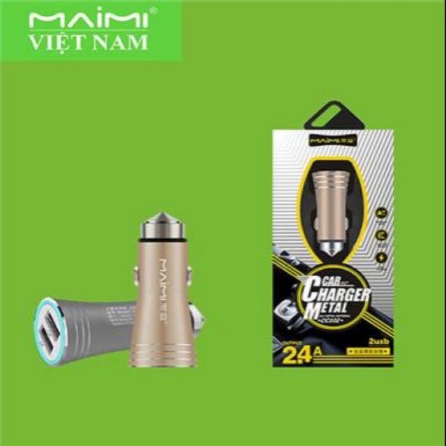 Tẩu sạc ô tô Maimi CC102