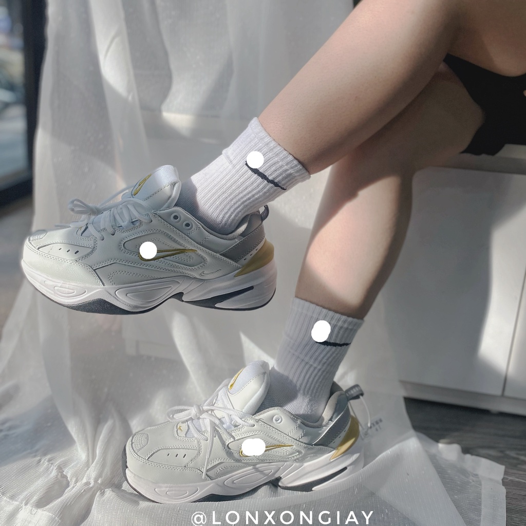 [ẢNH THẬT] GIÀY THỂ THAO M2k GÓT VÀNG