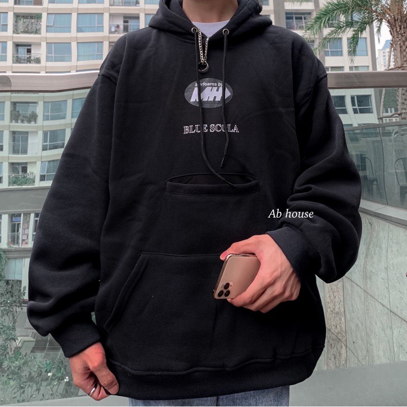 Áo Hoodie Nỉ Bông Mổ Túi MH UNISEX (Ảnh Thật) | BigBuy360 - bigbuy360.vn