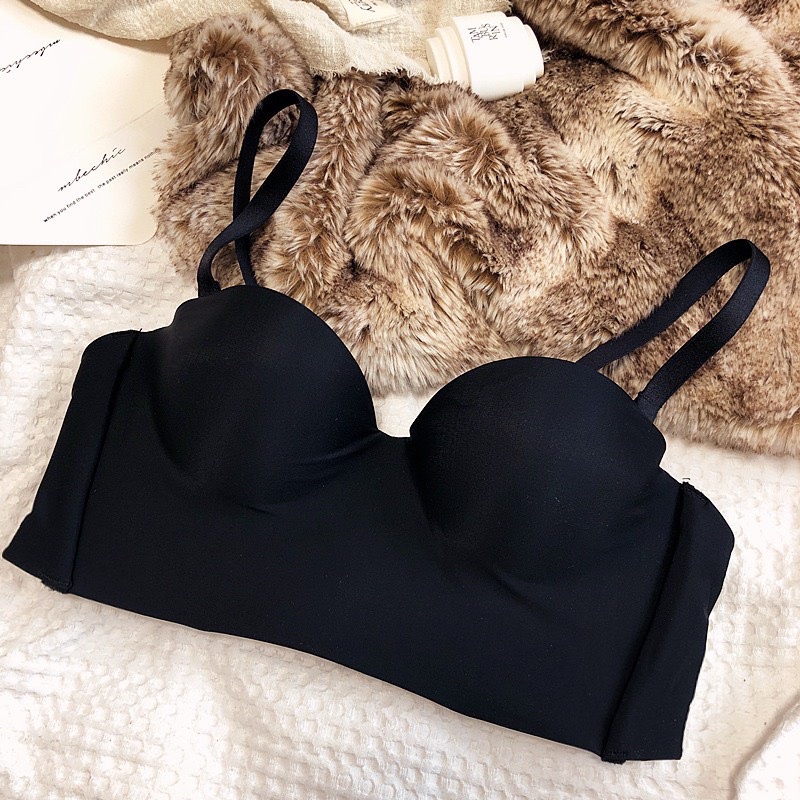 Áo bra nữ có gọng trơn quây có dây chất liệu cotton loại một , unny