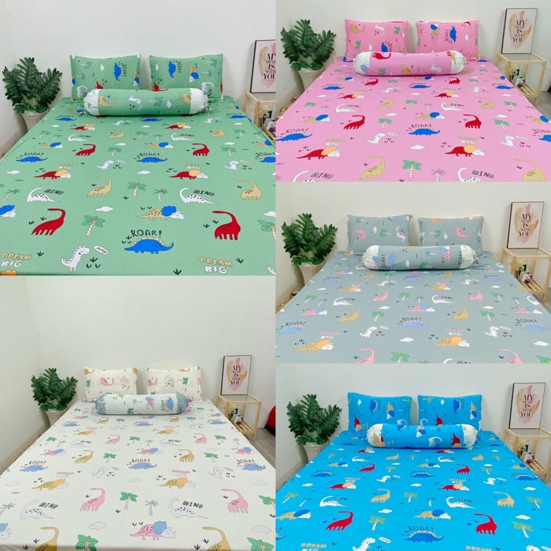 Bộ ga thun, drap thun 3D