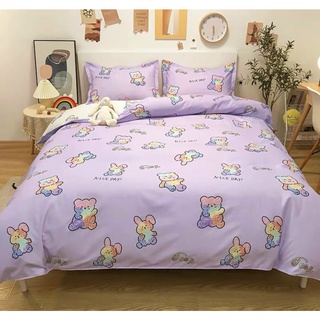 Set vỏ chăn ga gối cotton poly nhập