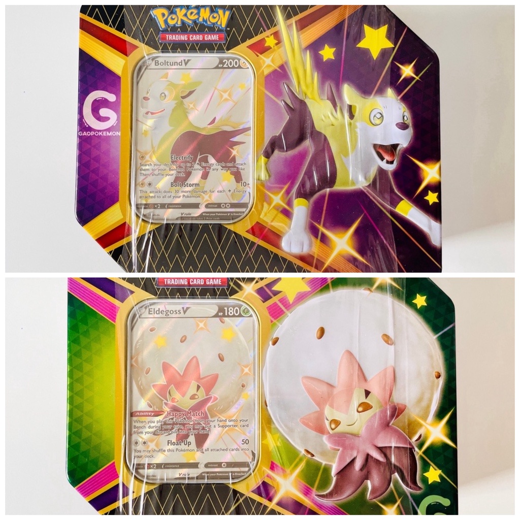 Hộp 6 gói thẻ bài Pokemon TCG Shining Fates kèm thẻ Promo Eldegoss/ Bultond V Shiny chính hãng