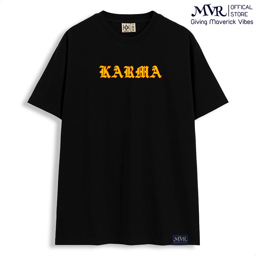 Áo thun in 2 mặt không bao giờ quên typo unisex phông rộng tay lỡ MVR KK4233