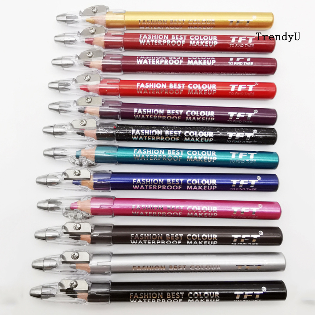 (Hàng Mới Về) Bút Kẻ Mắt Chống Nước Nhanh Khô Lâu Phai Kèm Đồ Chuốt Tiện Dụng | BigBuy360 - bigbuy360.vn