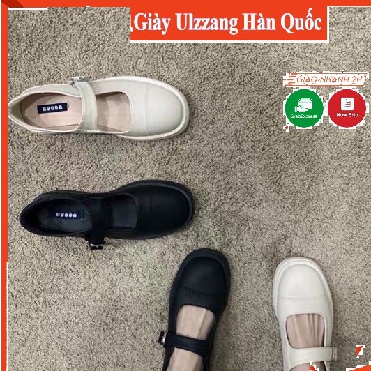 Freeship giày vintage trắng đen hot hit mã 203 (có sẵn)