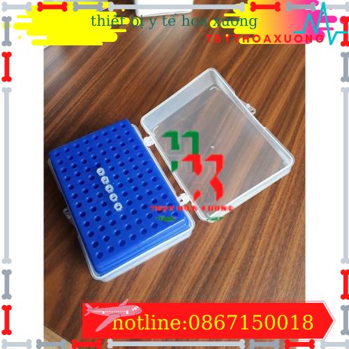 Hộp đựng đầu côn vàng, xanh, trắng