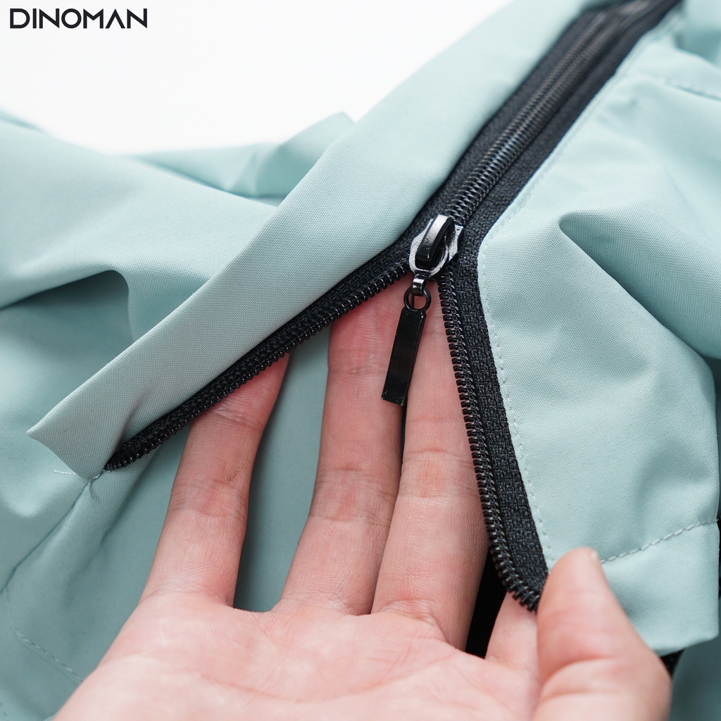 Áo Khoác Gió DINOMAN Cao Cấp 2 Lớp Chất Gió Tráng Bạc Chống Nước Cản Gió Ngăn Tia UV Tuyệt Đối Có Kèm Video