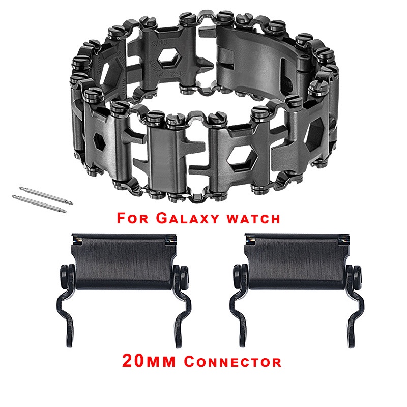 Dây Đeo Đa Năng Cho Đồng Hồ Thông Minh Apple Watch 7 6 SE Samsung Galaxy Watch 4 Classic Garmin