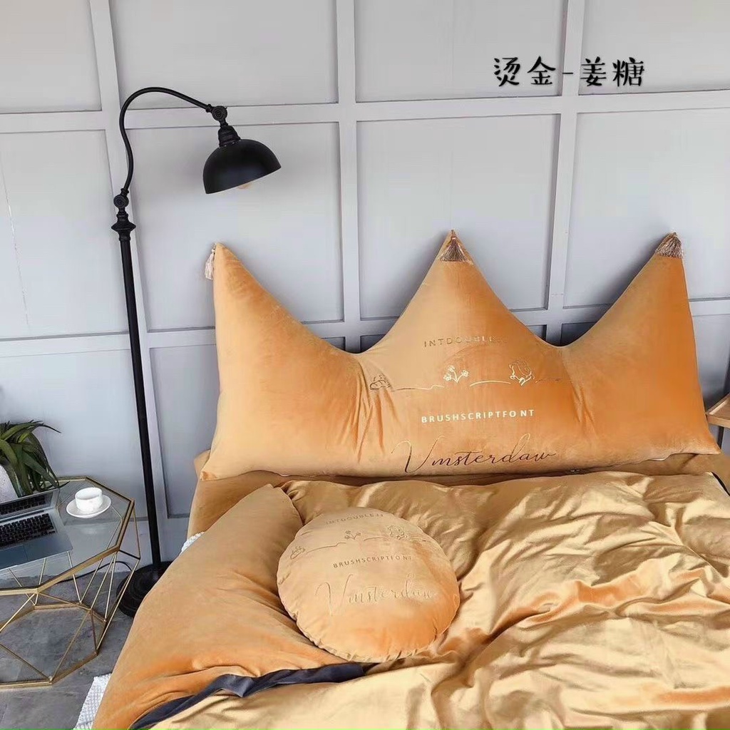 Gối tựa đầu giường IGUN BEDDING đính khuy size 1m5-1m8