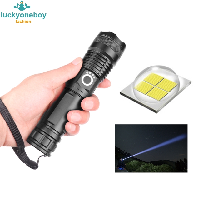 Đèn pin LED có thể kéo dài và có chức năng phóng to XHP50 | BigBuy360 - bigbuy360.vn