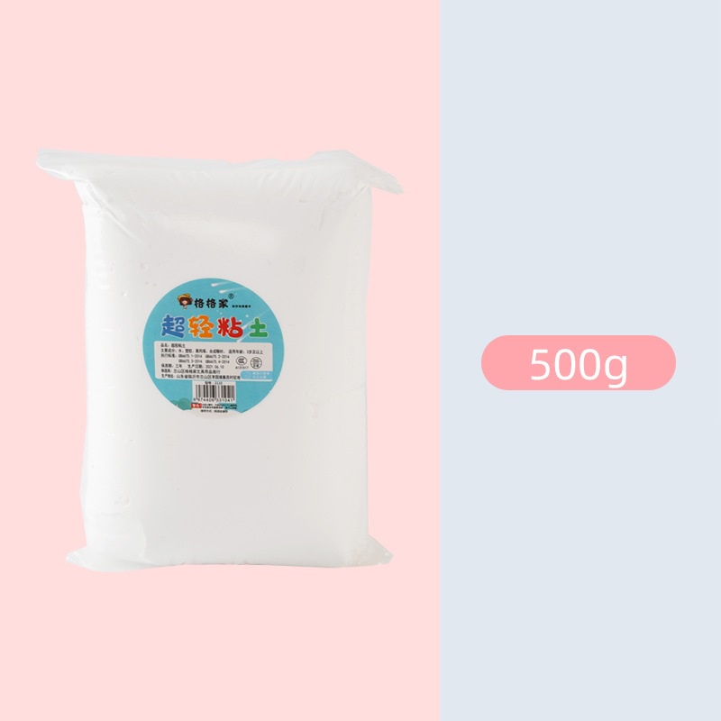 Đất nặn / đất sét nhẹ tự khô an toàn gói 1 màu Softclay nặn hình, làm Butter slime &amp; bộ cây tạo hình