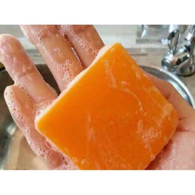 Xà Phòng Cam Nghệ Orange Natural Soap Thái Lan 65 Gram