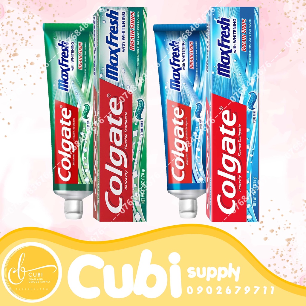 Kem đánh răng Colgate Maxfresh Thái 160G