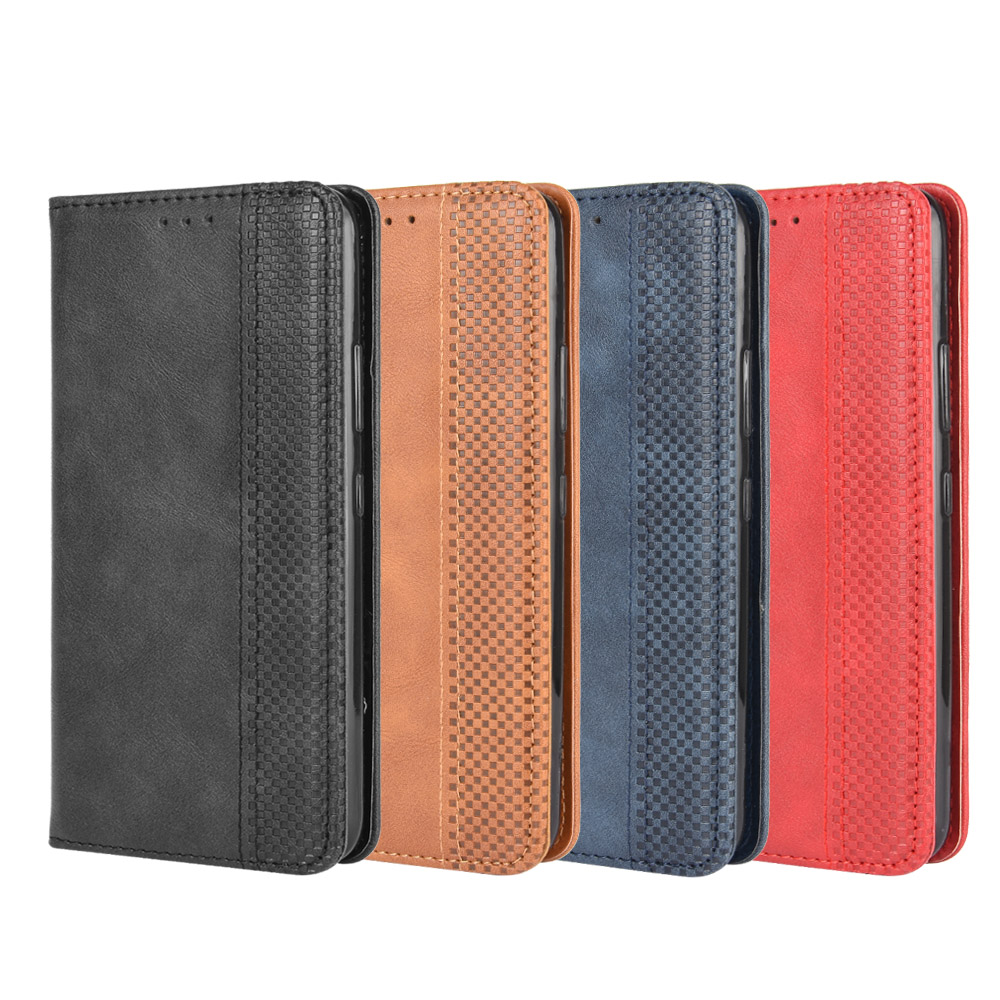 Infinix Note 7 Lite Luxury Flip Slim Business PU Leather Wallet Stand Card Case Cover