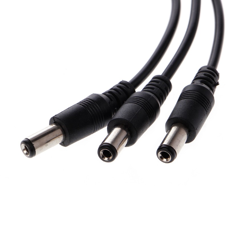Cáp sạc Pcfx 1 lỗ cắm sang 2 / 3 / 4 / 5 đầu cắm jack cắm 5.5x2.1mm cổng 12v Dc