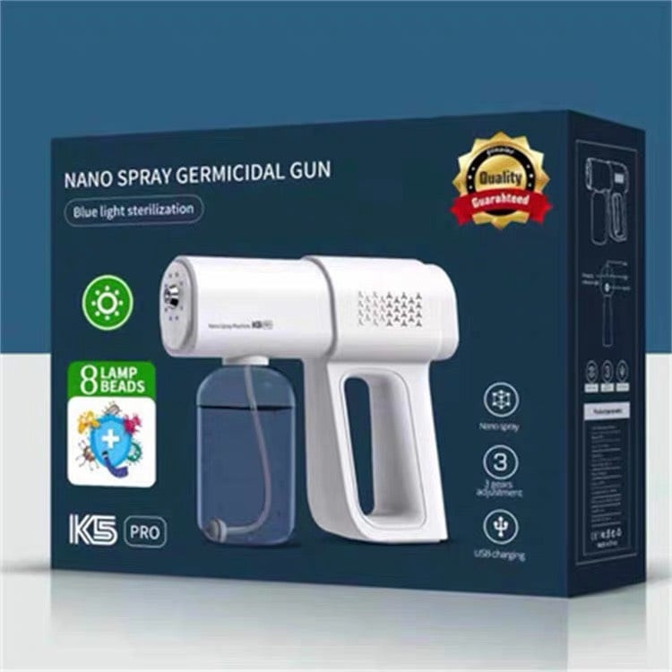 Máy xịt khử khuẩn cầm tay, Súng phun khử khuẩn nano Machine K5, K5 PRO