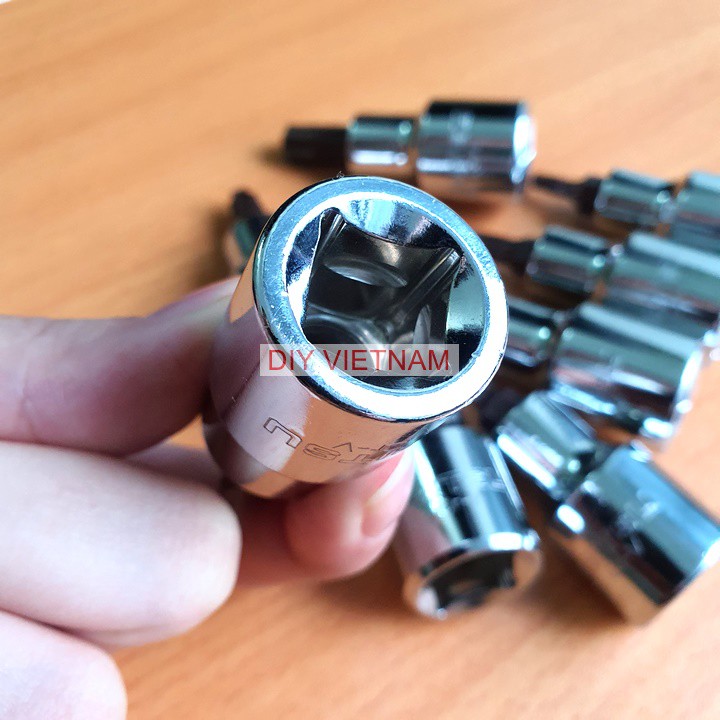 Bộ Khẩu Hoa Thị 1/2 6 cánh 8 chi tiết từ T20 -T60 Hãng Kouritsu Nhật Bản