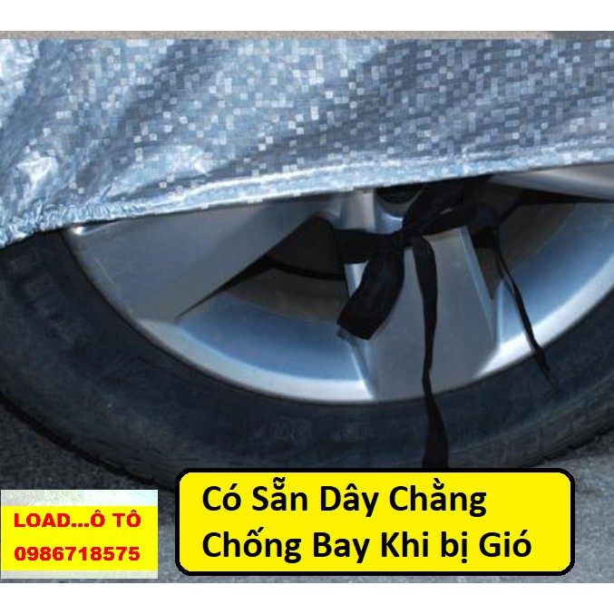 Bạt Che Phủ Xe Kia Morning Cao Cấp (Loại 3 lớp)