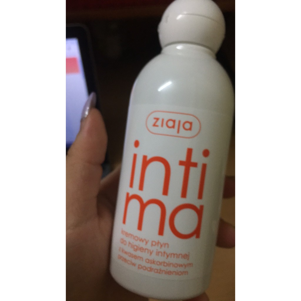 DUNG DỊCH VỆ SINH PHỤ NỮ INTIMA ZIAJA - BỔ SUNG AXIT ASCORBIC 200ml