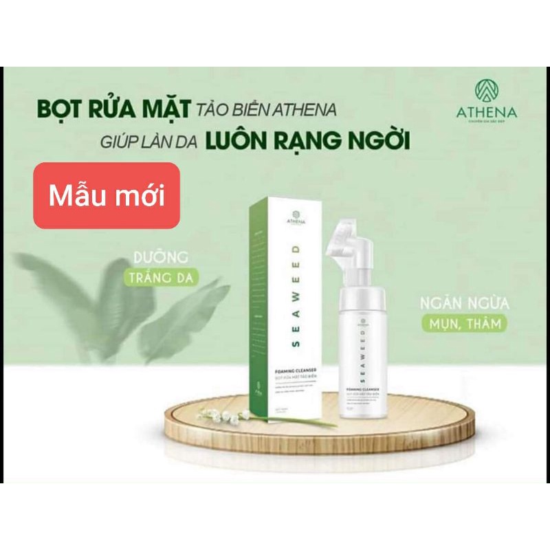 Bọt rửa mặt tảo biển athena (Mua hàng đc HOÀN 30K)