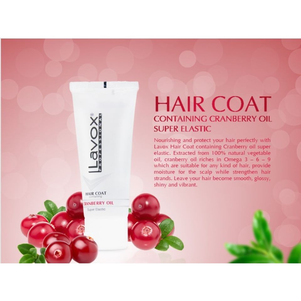 Dầu dưỡng bóng tóc giữ nếp Lavox Cranberry oil (70ml)