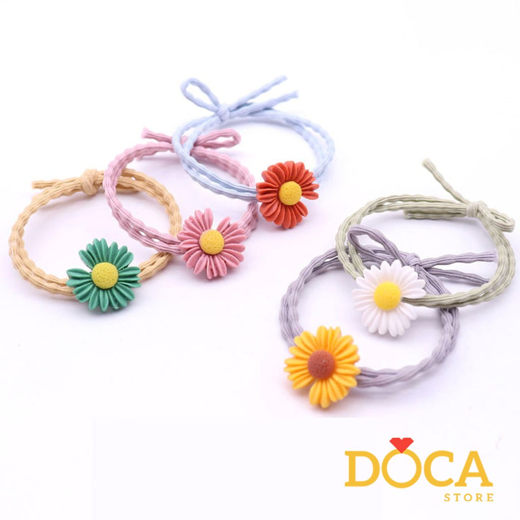 Cột tóc hoa cúc Daisies đẹp CT80