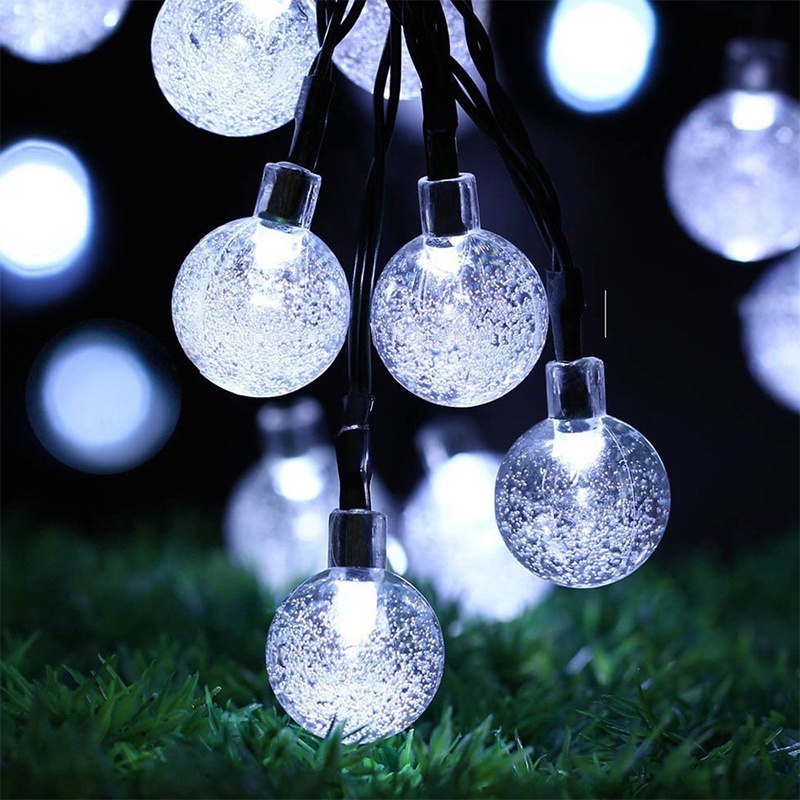 Đèn LED năng lượng mặt trời kiểu pha lê chống thấm nước trang trí vườn nhà lối đi dạo bãi cỏ mặt đất