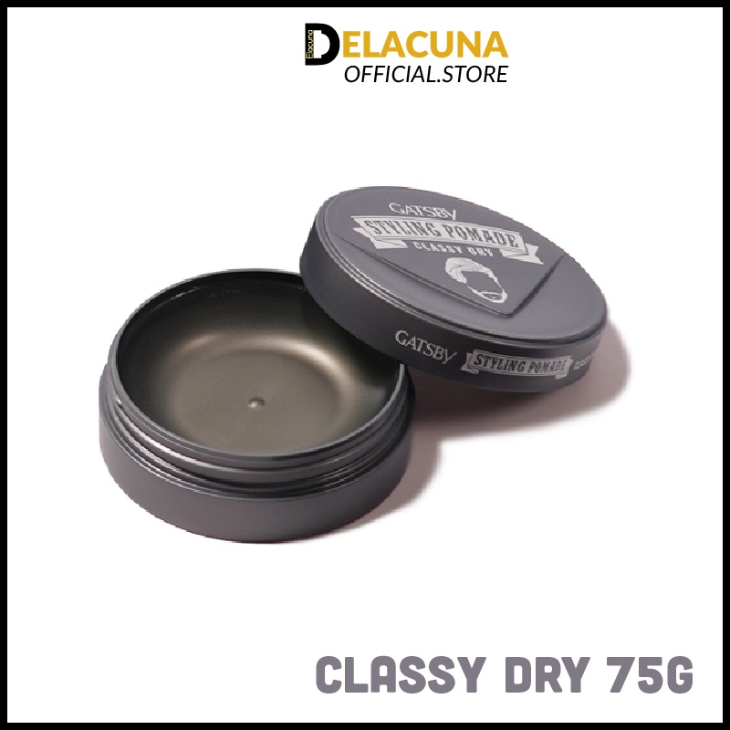 Sáp vuốt tóc nam Gatsby Styling Pomade chính hãng siêu giữ nếp Delacuna G01