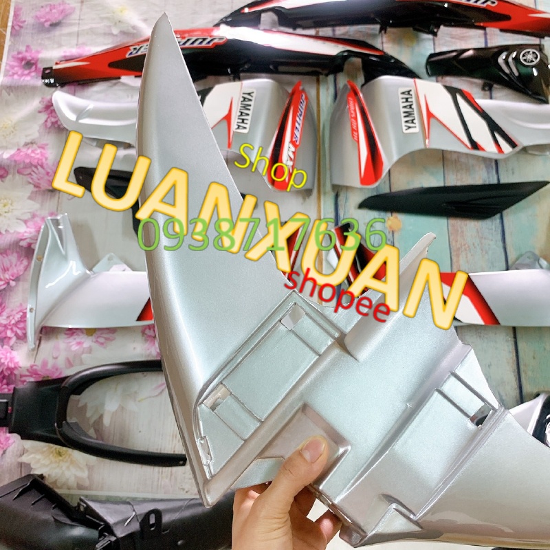 Bộ dàn áo xe JUPITER -bộ yếm xe phù hợp lắp xe JUPITER MX -JUPITER Gravita-nhựa ABS LOẠI ĐẸP