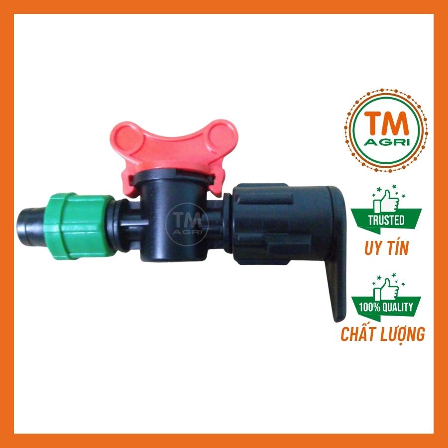 Van khởi thủy gài ống 16mm- Chuyên dùng cho hệ thống tưới cây tự động- Van khóa mềm dạng gài dùng cho ống xẹp