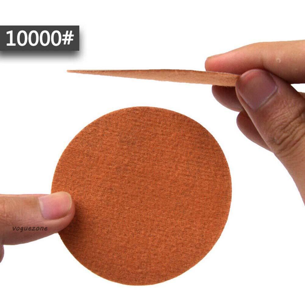 Sandpaper 18 pcs 3 inch Hook&Loop Latex flocking For automobiles furniture Fine polishing Polishing tool Hot sale