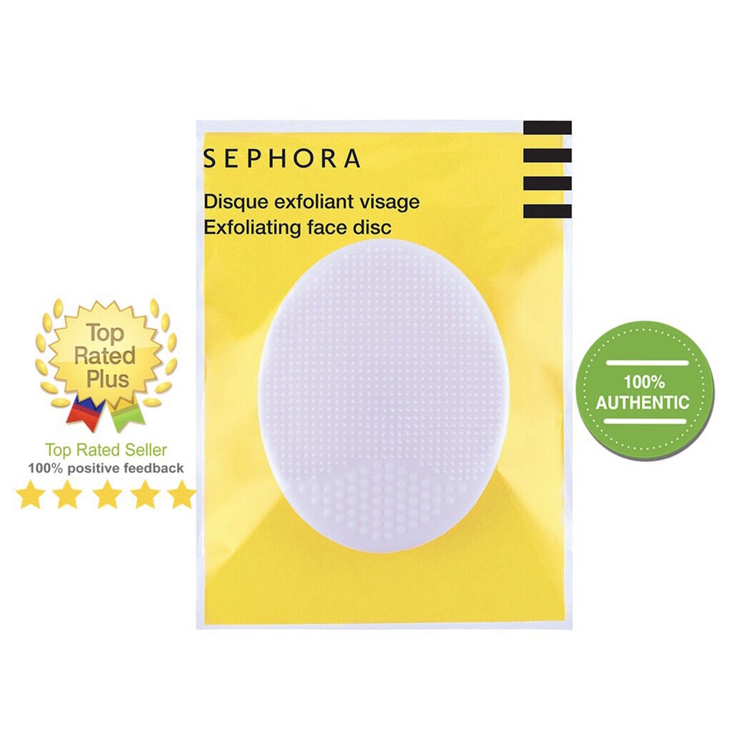 Miếng rửa mặt Sephora Pháp silicon siêu thich, an toàn