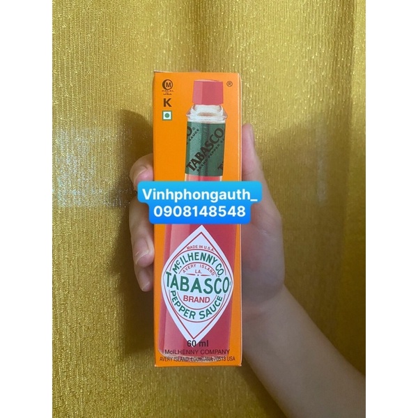 Tương ớt Tabasco 60ml của Mỹ