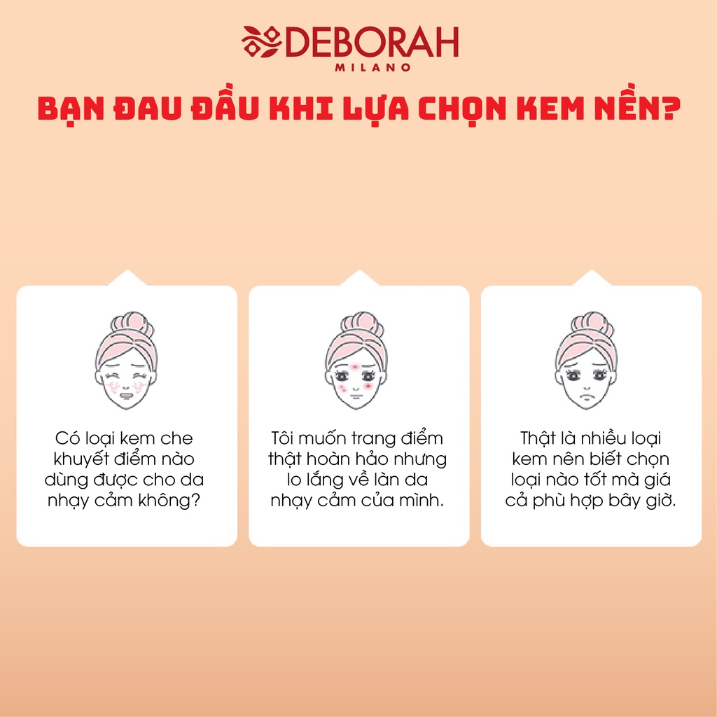 Kem Nền Trang Điểm Deborah BB Cream 5 in 1 - 30ml