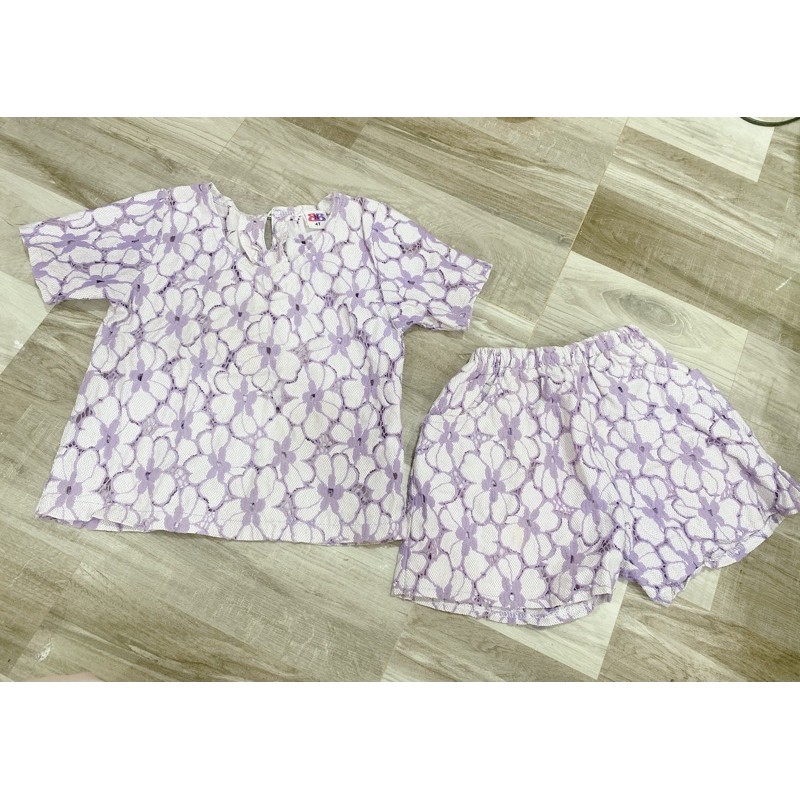 Set tím bé gái 4 tuổi dưới 20kg xinh lắm nha 50k