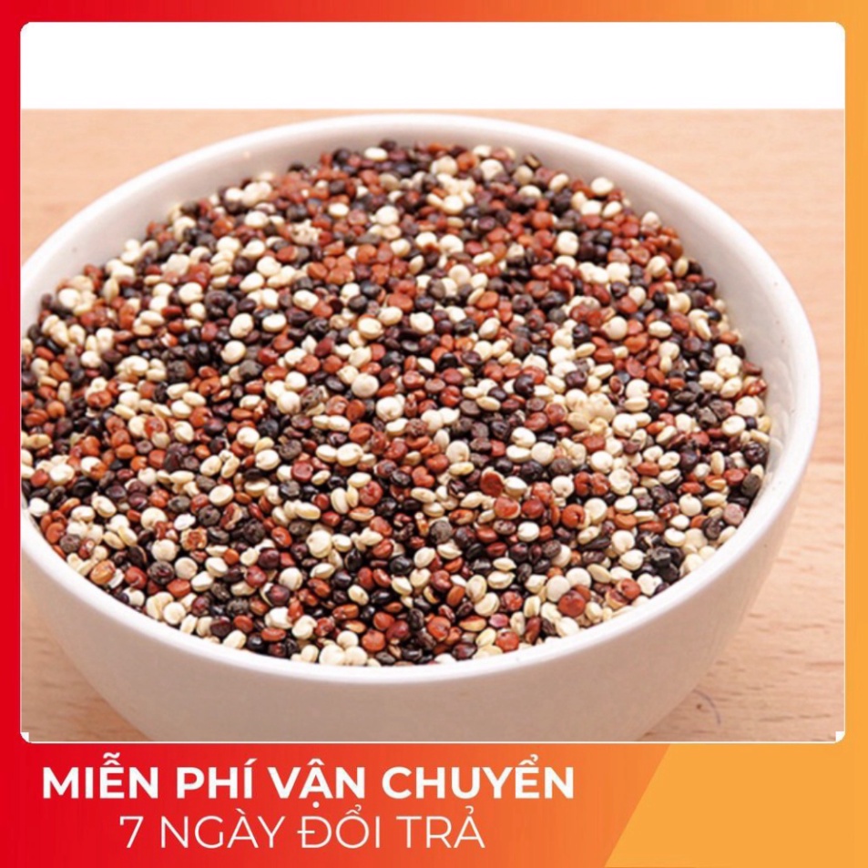 Hạt Diêm Mạch Quinoa 3 Màu Mỹ 500G  Nhập Khẩu *FREESHIP* Hạt Quinoa Hạt Hữu Cơ Organic