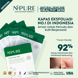 Image of NPURE Cica Clear Pad Sachet (1 Dus isi 5 sachet)