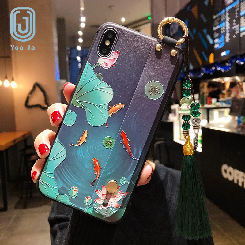 Ốp Điện Thoại Có Dây Đeo Cho Oppo R11 S R15 R17 F9 F11 Pro Reno 2 2z 2f | BigBuy360 - bigbuy360.vn