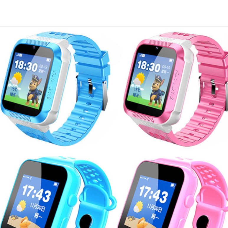 Đồng hồ định vị GPS Q12, lắp sim, camera, đồng hồ thông minh cho bé chống lạc, bản Tiếng Anh