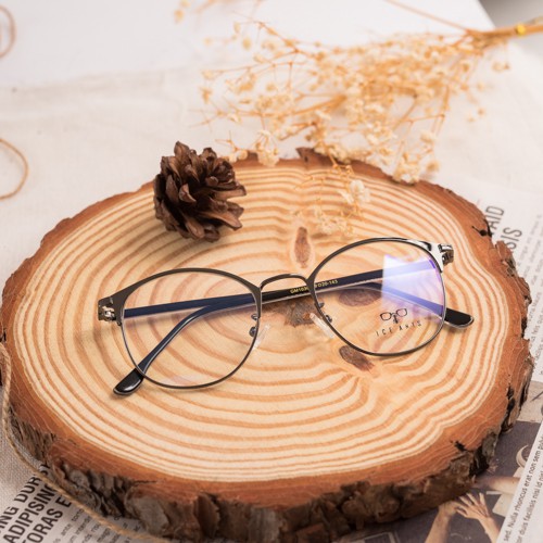 Gọng kính cận nữ Elmee mắt tròn nhẹ nhàng màu sắc thời trang phù hợp nhiều khuôn mặt E1030 | BigBuy360 - bigbuy360.vn