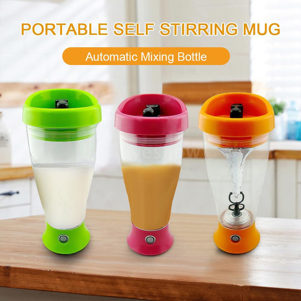 READY STOCK Ayeshow Portable Self Stirring Mug Automatic Mixing Bottle Powerful Tornado Shaker Electric Mixer for Milk C