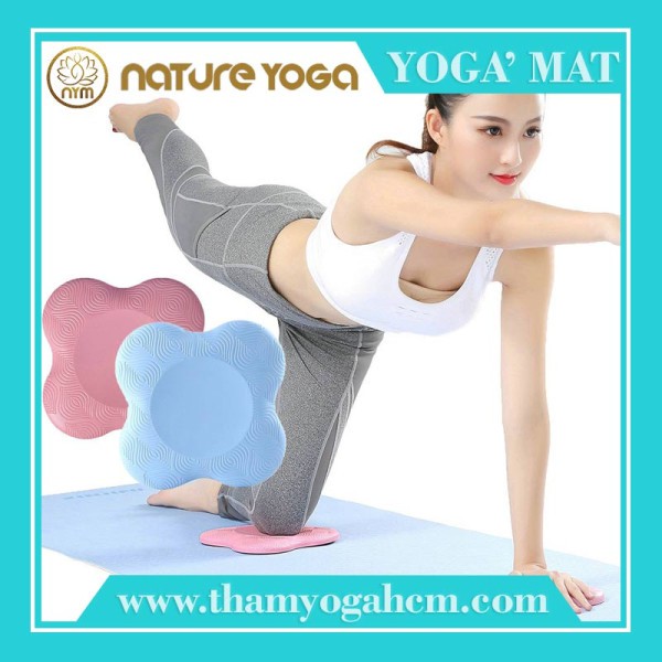 Đệm Kê Gối Tập Yoga PAD Nature Yoga Knee Pad ( 1 Đệm PAD)