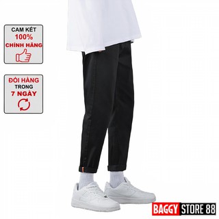 Quần jean nam, quần baggy nam [ ĐEN - Đ34 ]  phom dáng skinny Hàn Quốc tại Baggy Store 88