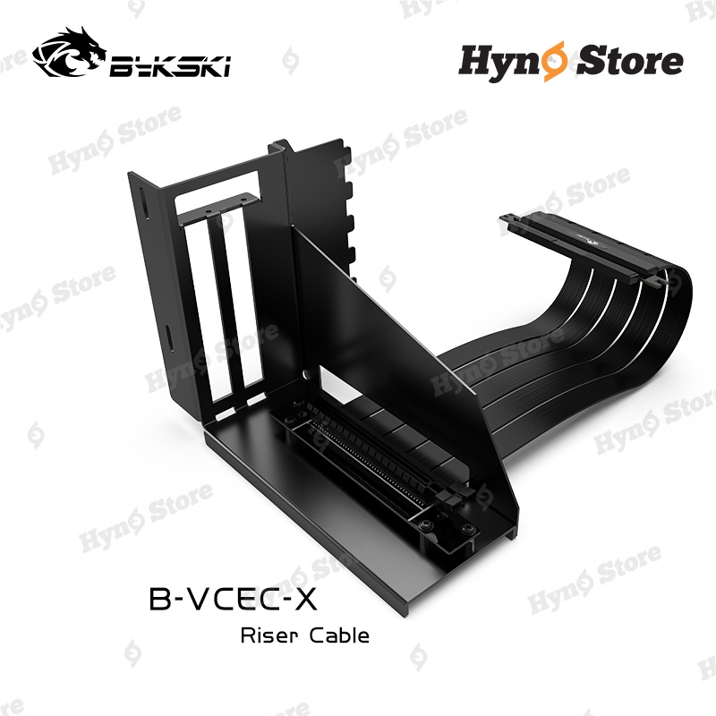 Giá dựng card đồ họa VGA kèm riser Bykski 3.0 4.0 thép dày dặn chắc chắn - Hyno Store